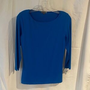 Vibrant Blue Long Sleeve Women's Top